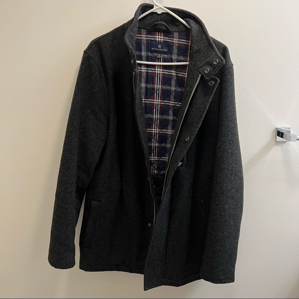 Brooks Brothers Wool Peacoat